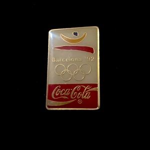Coca Cola, Barcelona '92 Olympics Pin Badge